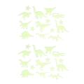 26 PCS Glow In The Dark Star Fluorescent Stickers. 