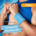 【KuaKe Mall】Sport For Gym Yoga Hand Sweat Band Wrist Support Breathable Ice Cooling Tennis Wristband Wrap. 