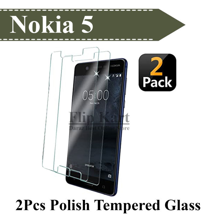 2%20Pack%20Nokia%205%20Tempered%20Glass%20Screen%20Protector%20Premium%20Quality%20For%20Nokia%205%20-%20Image%203
