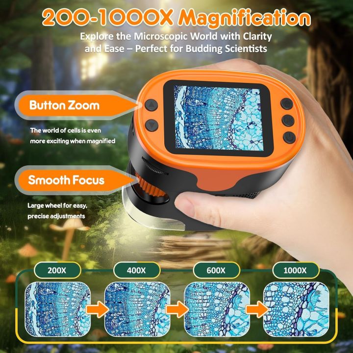 Microscope Check Color Zoom Microscope Camera | Digital Microscope Camera | Handheld Digital ...