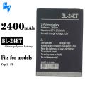 Tecno BL-24ET Battery Replacement for Tecno  Pop 2 , Pop 2F with 2400 mAh Capacity_Black. 