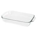 Baking Glass Dish Oven Glass Baking Plate Heatresistant Oven Baking Serving Dish. 