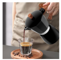 Wild Stovetop Espresso Maker Coffee Maker - 6 Cups/300ml, Moka Coffee Pot Portable Tea Maker. 