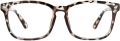 OQ Tiger Print Boga Style Computer Glasses  For Men /Women /Unisex. 