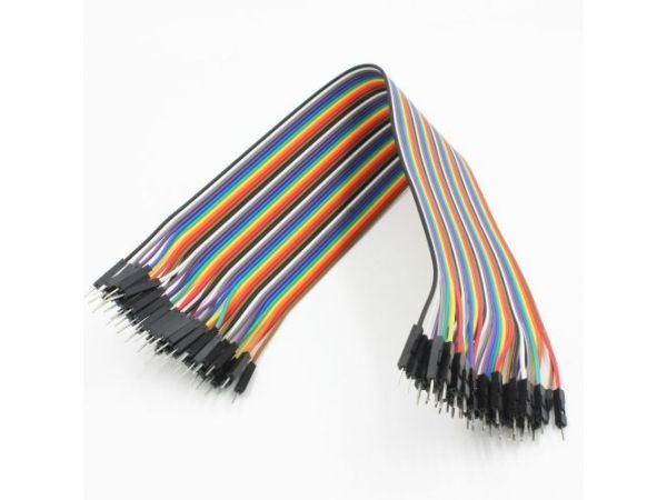 MALE TO MALE 30CM COPPER JUMPER WIRE