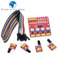 TZT F233-01 Four-way infrared tracing / 4 channel tracking module / transmission line / obstacle avoidance / car / robot sensors. 