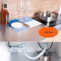 60x200cm Self Adhesive Aluminium Foil Sticker Roll, Oil Proof Waterproof Aluminium Sheet DIY Wallpaper, Backsplash Aluminium Sticker for Home, Kitchen, Stove, Cabinet, Wall, Drawers, Furniture, Silver Colour. 