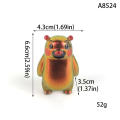 Fruit Snack Mold Bear Mold Silicone Mold For Candles Home DIY Gypsum Candle Aromatherapy Mold 3D Small Bear Candle Silicone Mold Bear Silicone Mold. 