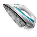 Yabano Steam Iron, 2400W Electric Iron For Clothes, 310g Steam Boost, Non-Stick Ceramic Soleplate, 350ml Water Tank, Self-Cleaning and Water Spray Function, Anti-Drip, Anti-Calc, 2.2m. 