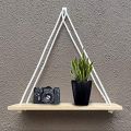 Wall Hanging Shelf, 1 Real Pine Wood Floating Shelves for Wall Shelves Plant Shelf -Wood Hanging Shelf. 