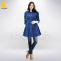 Western look Denim Shirt for girls - Khadijah Store. 