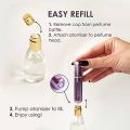 Portable Mini Refillable Perfume Atomizer Bottle, Refillable Perfume Spray, Atomizer Perfume Bottle, Scent Pump Case for Traveling and Outgoing, 5ml Multicolor Perfume SpraY. 