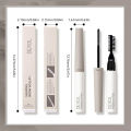 DEROL Eyebrow gel Transparent Brows Wax Waterproof Long-Lasting With 3D Brush Brow Styling Soap For Eyebrows. 
