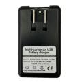 A Universal Mobile Battery Charger LCD Indicator Screen for Phones With USB-Port. 