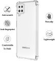 Samsung Galaxy A12 Transparent Bumper Back Cover. 