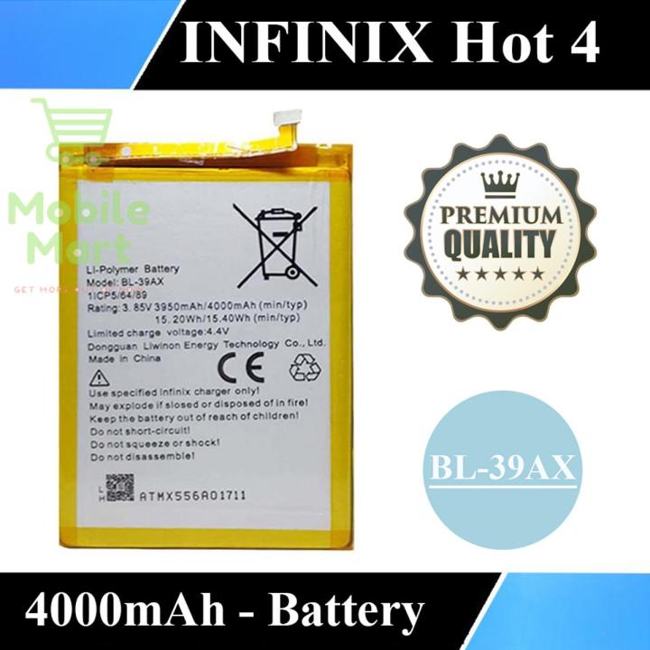 Infinix Hot BL-39AX Battery Replacement Premium Quality
