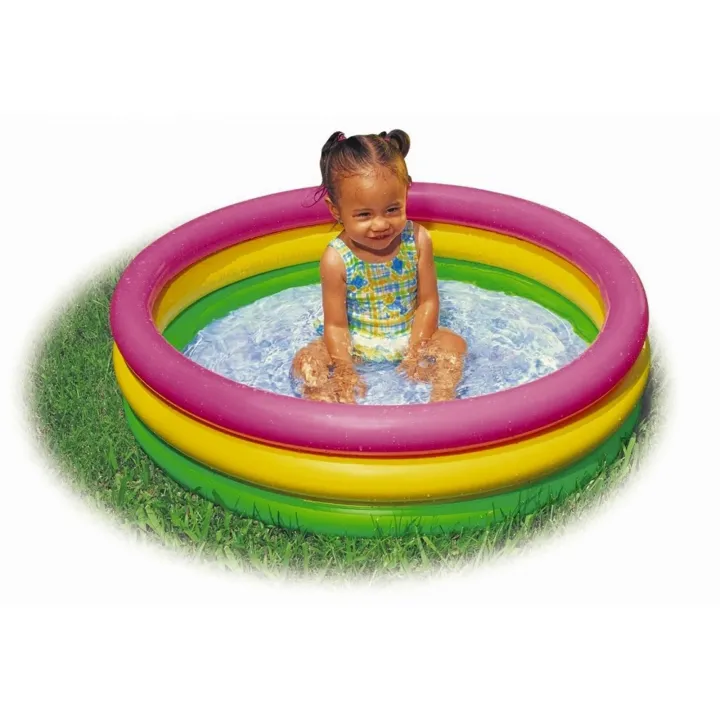 Inflatable%20Swimming%20Pool%20Round%2024"%20x%208.7"%20For%20Indoor%20Outdoor%20Summer%20Pools%20(Pack%20of%201),%20Kid's%20Swimming%20Pool%20Intex%20Baby%20Bath%20Tub%20Sunset%20Glow%20Swimming%20Pool%20for%20Kids%20Enjoyment%20(2ft)%20-%20Image%207