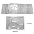 12/24Pcs Eye Mask Mould DIY Skin Care Self-made Eye Mask Mold Reusable PVC Makeup Making Tool Eye Patch Skin Pad Mould Tray. 