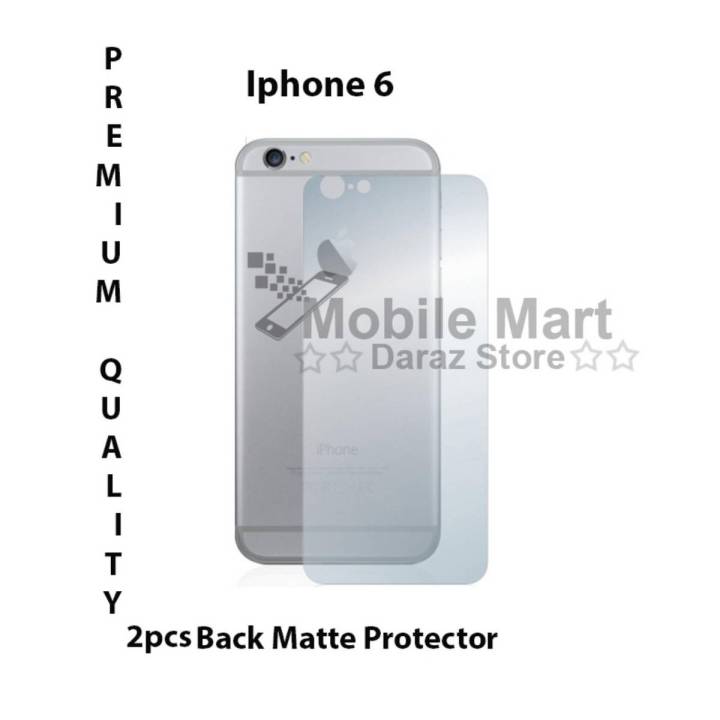 2Pcs Apple iphone 6 Back Matte Protector Soft Skin Sheet Soft Film Protection For Apple Apple iphone 6s