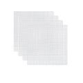 Plastic Cross Stitch Sheet Set Of 4 Pcs 3X2.5 Inches. 