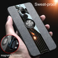 Lenuo For Huawei Mate 8 Case Luxury Bracket Ring Phone Case Soft TPU Leather Back Cover. 