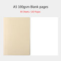 RHS Online A5 80 Sheets Journal Line Grid Blank Pages Notebook Diary Planner Travel Note Pad. 