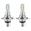 2X H4 9003 Hb2 6000K Super White Csp Led Headlight Bulb Kit High Low Beam Canbus. 