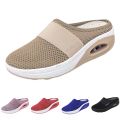 Casual Sandals Round Toe Casual Increase Cushion Non-slip Platform Sandals. 