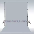 8x8ft Light Grey Screen Chroma Key Studio Backdrop Video Photo Background Removing Sheet non-woven fabric-Professional for Photo Studio. 