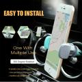 Universal Car Mobile Holder  Mobile Holder For Car  3 in 1  Windshield  Dashboard  Air Vent Clip  Compatible with Smartphones. 