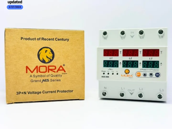 MORA%203PHASE%2063A%20UNDER%20OVER%20VOLTAGE%20AND%20CURRENT%20PROTECTOR%20-%20Image%202