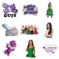 25/50pcs OLIVIA RODRIGO sticker pack pop music artist all album guts sour latest top cute aesthetic stickers ideal for journals guitar etc. 