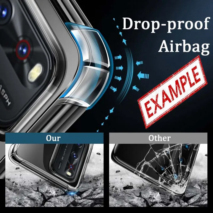 Tecno%20Spark%206%20go%20Transparent%20Silicon%20Back%20Cover%20anti%20shock%20mobile%20phone%20case%20-%20Image%203