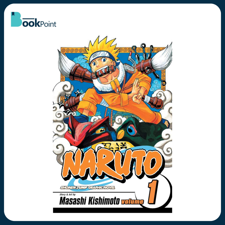 Naruto Volume 1: Uzumaki Naruto - Start of the Epic Ninja Adventure - Manga Series