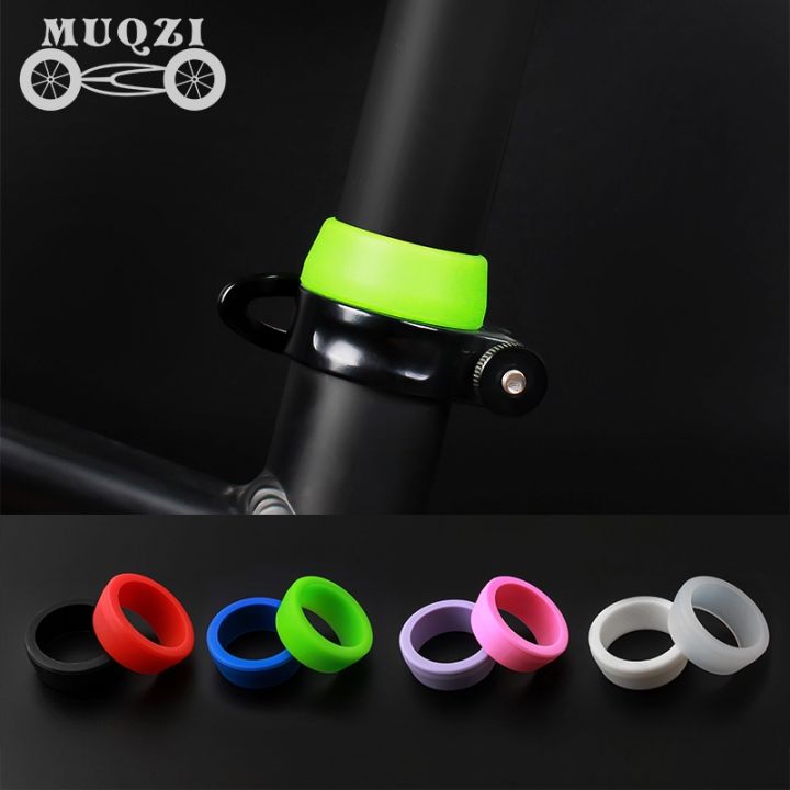 MUQZI Bike Seatpost Protector Ring For 25.4 27.2 30.4 30.8 30.9 31.6 33.9 Seat Post Dust Case Cover Mtb Parts