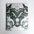 Spiral Notebook A4 - Silver Bull - by PAPERWORK. 