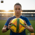 Sialkot Football – Professional Match & Practice Soccer Ball | Hand-Stitched PU Leather | Official Size 5, 4 & 3 | Long-Lasting & Soft Touch FOOTBALL. 