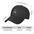 Y-3 Y3 Logo Baseball Cap Men Women Hip-Hop Sun Hat Yohji Yamamoto Dad Hat Adjustable Polyester Fishing Hat Summer Hat. 