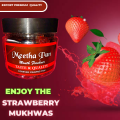 Mukhwas - Strawberry Flavor Export Premium Pure Quality Meetha Pan Mouth Freshener - 200 Gram. 