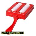 Auto Carpet Cleaning Dust Storage Brush with Built-in 2 Rollers. 