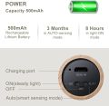 USB Rechargeable Wall Light Wood Indoors with Motion Detector Induction, Rechargeable Battery LED Wall Lamp Warm White Magnetic Bedside Lamp for Living Room Bedroom Staircase Hallway. 