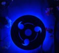 Naruto Sharingan Shape 3D Led Wall Lamp , Sharingan wall Lame for gaming room decor, Gamming Room decor , Home Decor Naruto Fans. 