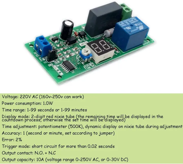 JK13%20AC%20220V%20Relay%20Module%20Del-ay%20Timer%20Switch%20Module%200-99%20S/Min%20with%20Display%20-%20Image%206