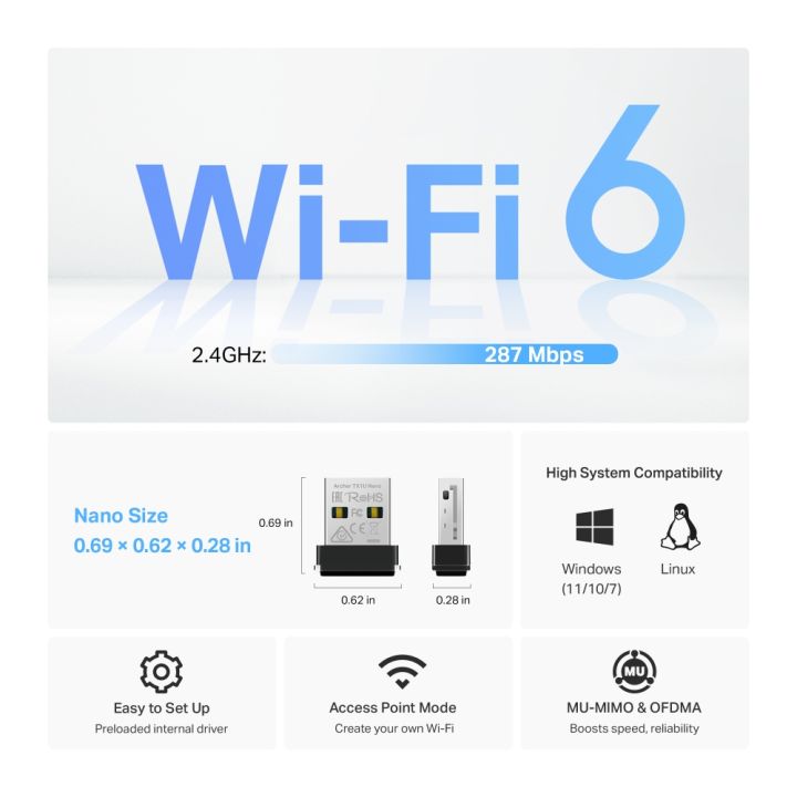 TP-Link%20Wi-Fi%20Adapter%20TL-WN725N%20/%20TX1U%20Nano%20/%20Archer%20T2U%20Nano%20AC600%20High%20Gain%20Wireless%20Dual%20Band%20USB%20Adapter%20-%2018%20Months%20Brand%20Warranty%20-%20Image%207