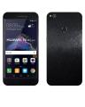 Huawei P9 Lite 2017  Black Brushed Metal Texture Mobile Skin. 