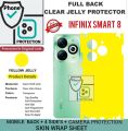 INFINIX SMART 8 FULL BACK 360 PREMIUM Protection Skin / Wrap protection sheet fo infnix smart 8. 
