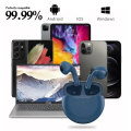 Original Air Pro 6 TWS Wireless Bluetooth Headset, 5.3 Headphones, Mini Earphones, with Microphone Charging Box, For Xiaomi IPhone. 
