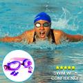 ( HIGH QUALITY ) 3 in 1 Googgle Noose Clip Ear Plug Set For Swimming. 