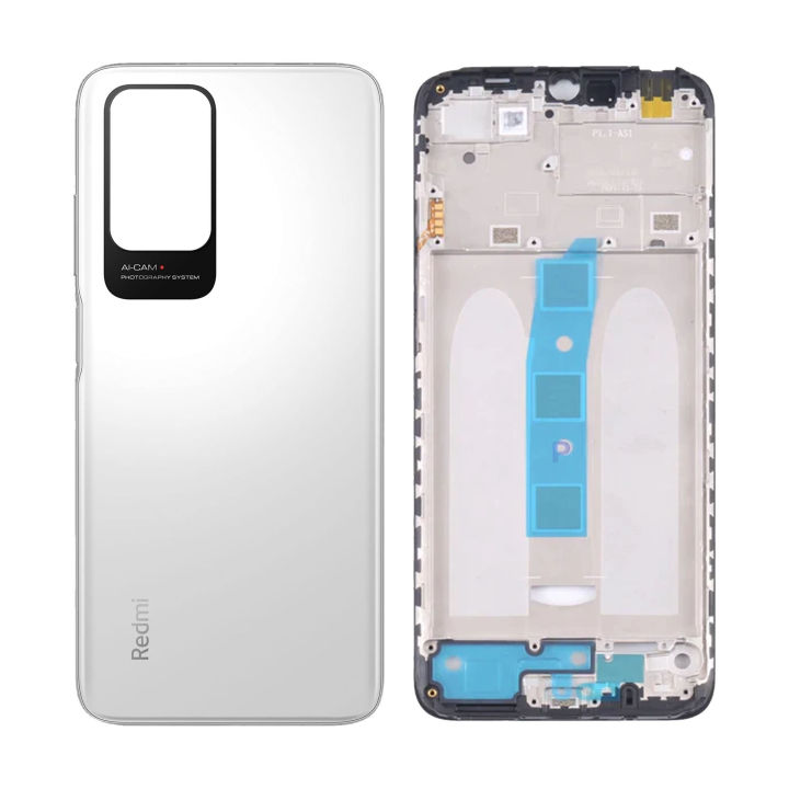 Xiaomi Redmi 10 Rear Complete Body Casing Housing Replacement For Redmi 10 - White
