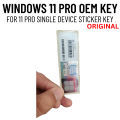 Windows 11 Pro License Key Sticker: Genuine OEM License Key and Original Microsoft Product Key. 